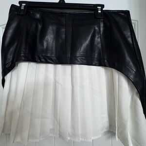 Black and White Women's Skirt